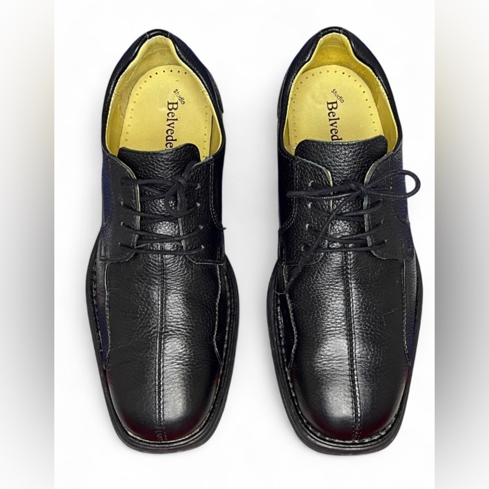 Studio Belvedere Bay Bridge Oxford Dress Shoes - Men’s Size 8.5 Made in Brazil